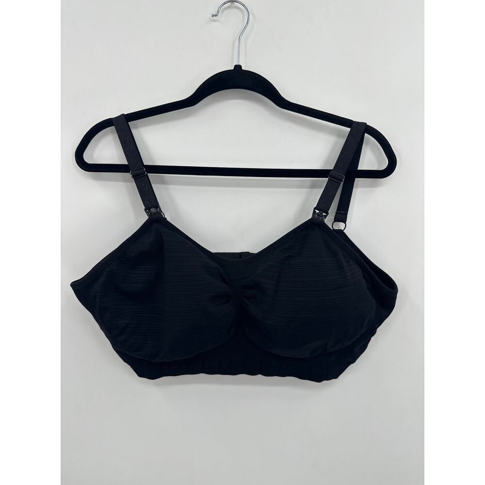 Kindred Bravely Sublime Hands-Free Pumping & Nursing Bra Black XL Busty